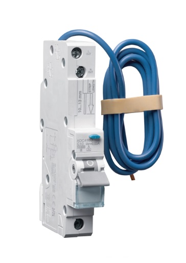 [273HR1C10-10K] RCBO 10A C 10Ka 30ma 1P ADA160U