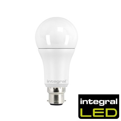 Bulb Bc Dim● 2700k 8w intG 	ILGLSB22DC024