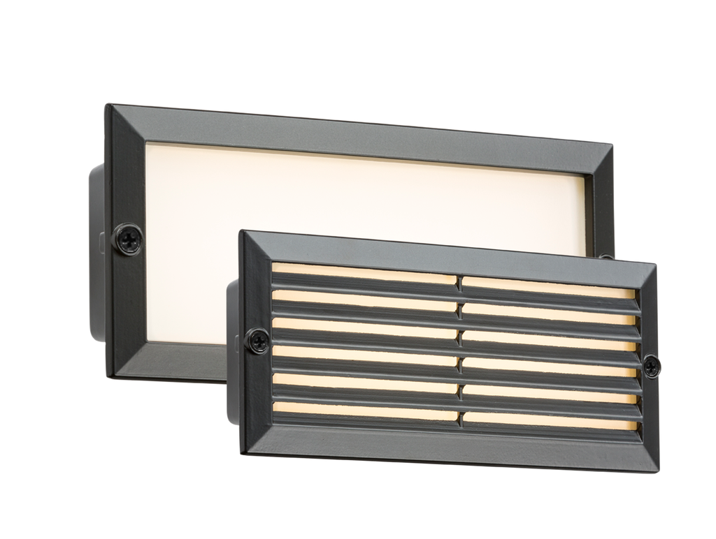 [29WmB.BLED5BW] Bricklight Led 5w (w/w) BLACK fascia ML