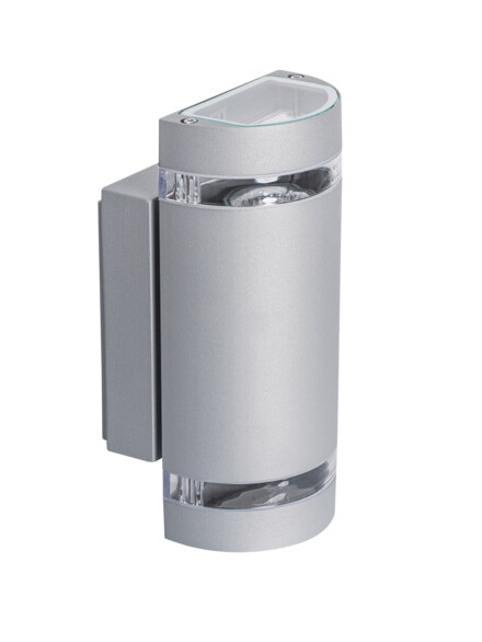 Wall Rnd UpDown Silver KnLx