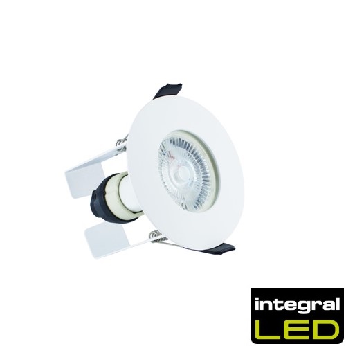 [29DSEVR.WhBRKT.ea] DL IP65 FireRtd Evo+Brk Whi each 70MM CUT ILDLFR70D003