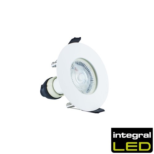 DL IP65 FireRtd Evo Short Whi each 70MM CUT 	ILDLFR70D001