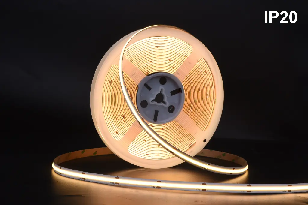 [29LS330Cip20] COB Led Strip 3000k 30m 10w ip20 (Max run 20m)