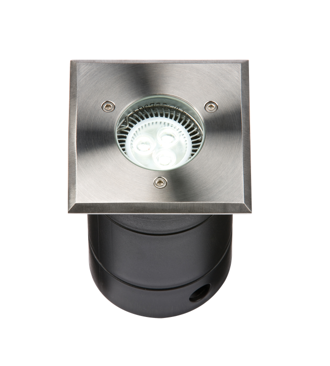 DriveOv Gu10 Sq SSteel ML WSGULED