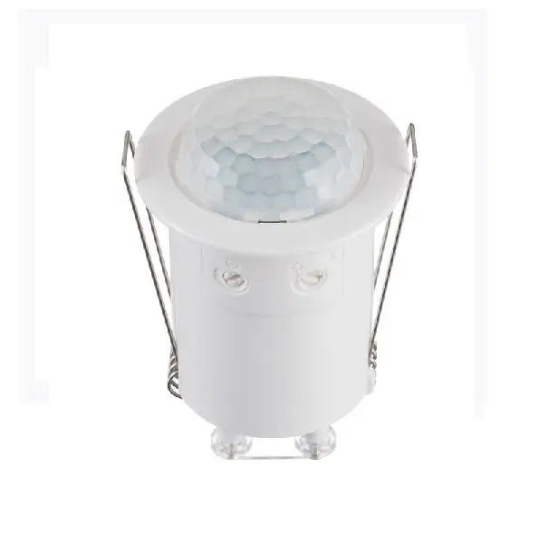 Pir Flush Mini SureTg 6m IP44 (200w Led) ManOv 40mmc/out