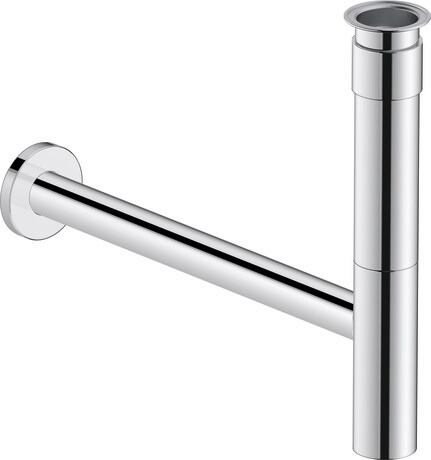 Chrome Bottle Trap Duravit