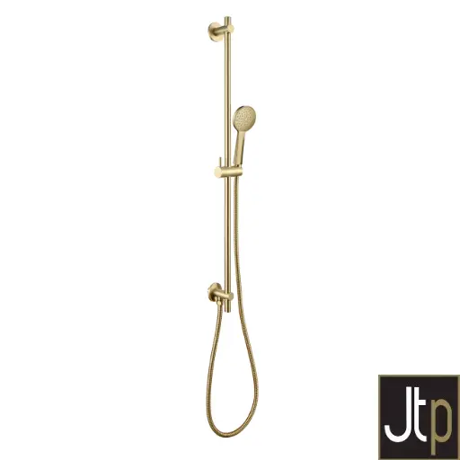 Vos Rail Kit With Outlet Brushed Brass