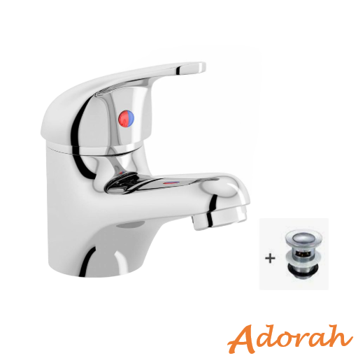 Plus Basin Mixer + Waste T05