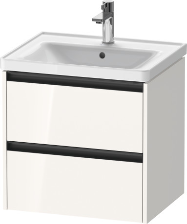 [4760Du.K25281022220000] D-Neo.600 Drawer2=Ketho 584 Wh Gloss