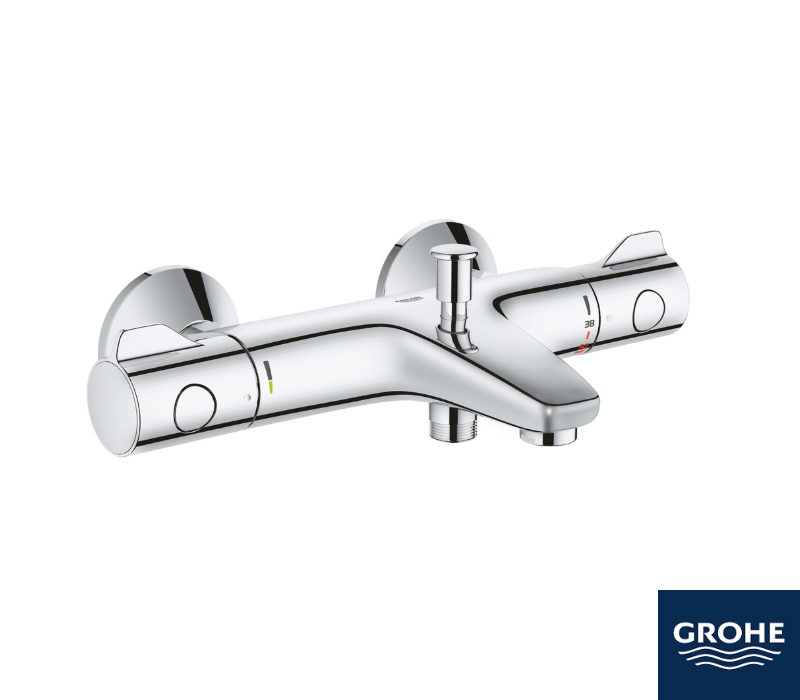 G800 Bath Shower Mixer Therm Wall