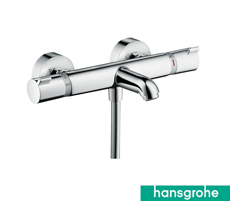 Ecostat Bath Shower Thermo Wall Chr
