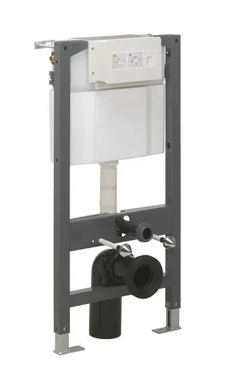 [459Cr.WCF98X50+2] Wall Hung WC Frame 0.98m CrossWater