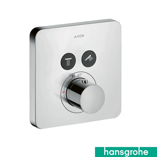 Shower Select Shower Mixer Thermo 2Way Soft Cp