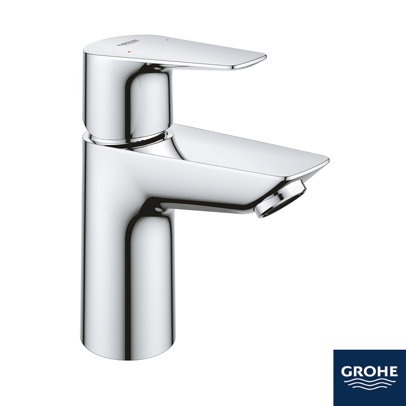 Bau Edge Basin Mixer ◭Chrome