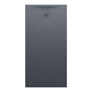 [43Tr14080Lf.2129560780001] Marbond 1400x800 ShowerTray Anth⍌Short Side Drain)
