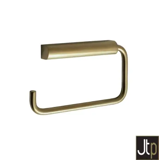 Vos Toilet Roll Holder Brushed Brass