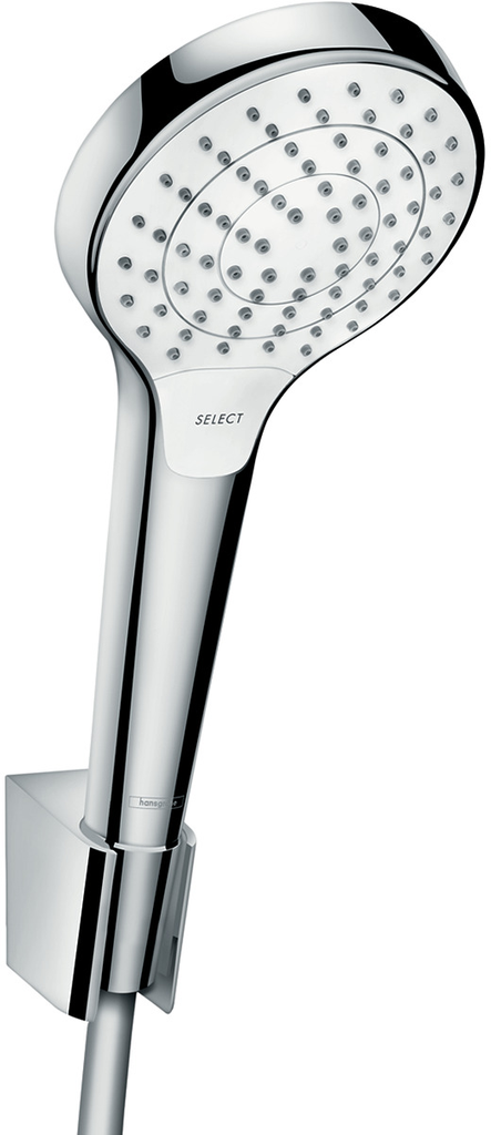 Croma Select S Porter S Set Shower Head+ Hose& Holder Kit 3Jet 110