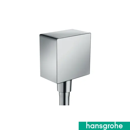 FixFit Wall Outlet Square Chrome
