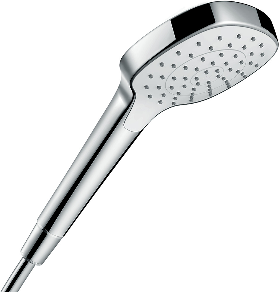 Croma Select S Shower Head 1Jet Wh/Cp Eco SQ