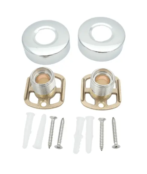 [413SWF2.SFKS/EF02] Shower Wall Fix (Pair) on Tile SFKS