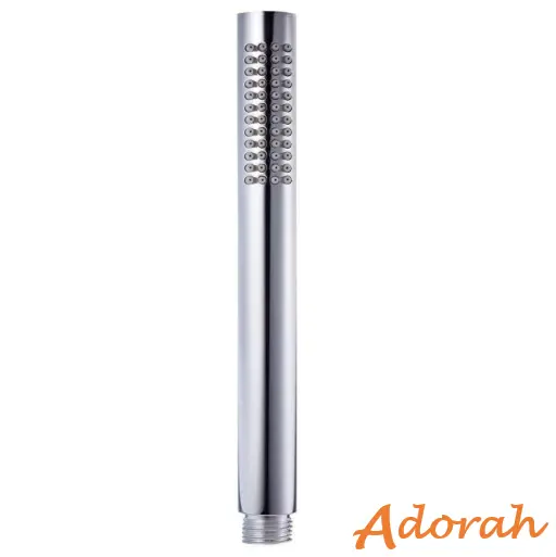 Shower Head Stick Round Brass ◭Chr