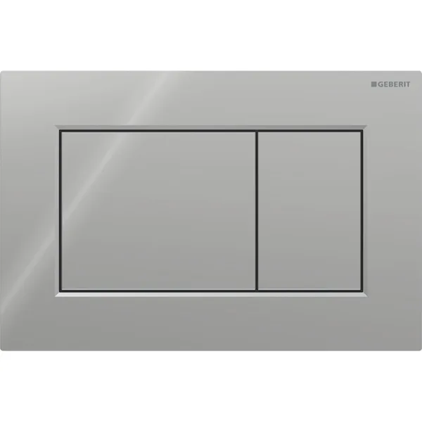 Sigma01 square flush plate chrome