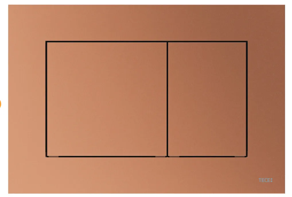 TECEnow Flush plate ✶Red Bronze