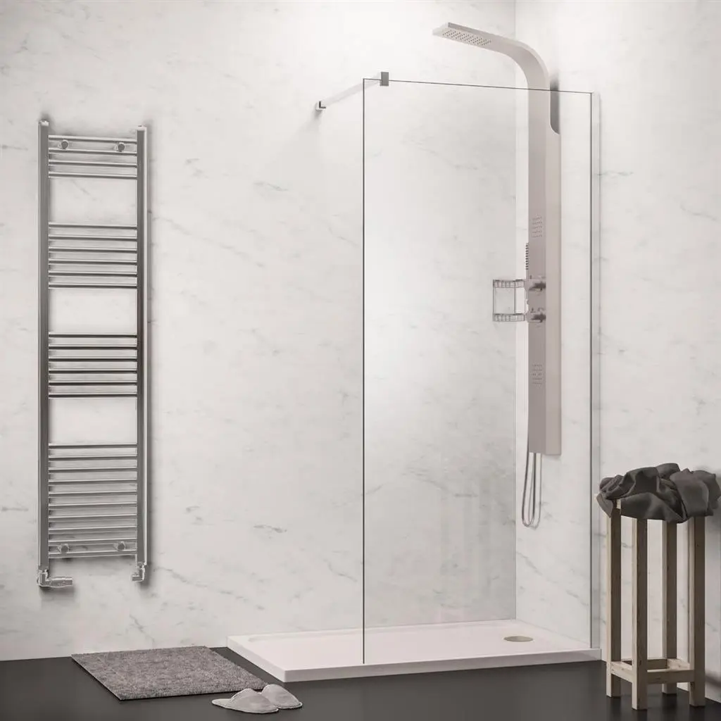 [434Eb.3221] HydroPanel 1200x2420 New Marble White Gloss