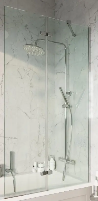 Design Bath Screen Bottom Pivot