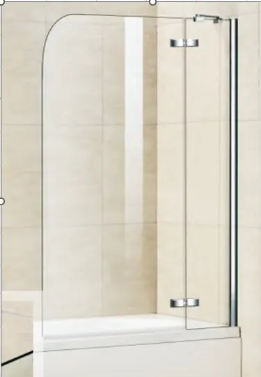 [43B2Po.H2B-B] Polo Bath Screen 1000 2Pnl Curvd OC