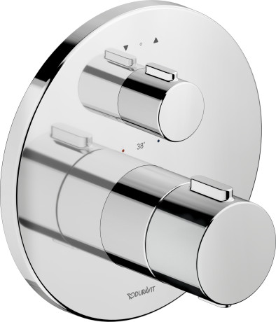 Duravit Therm 2Way Trimset Round Cp