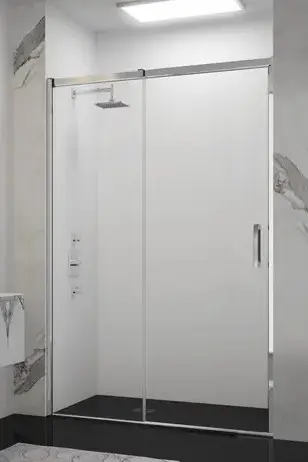 [43E120Mr.GSR2P1200HR] Arysto-10 Slider 1200 2Pnl 10mm RH W2w