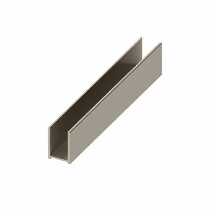 [43JCpLk.WPSN] Lakes Wall Profile/Seal Brushed Nickle