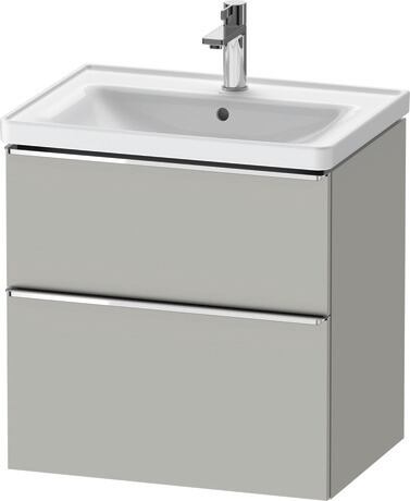 [4765Du.DE4354010070] D-Neo.650 Drawer2 630 Concrete-Cp