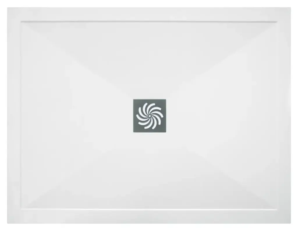 [43Tr14090Tm.G0215] Tm-25mm 1400x900 ShowerTray Centre Waste