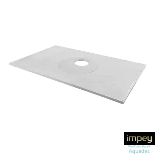 [43Tw12090Im.ADE1290GH] Aquadec Tray 120x90 + Waste