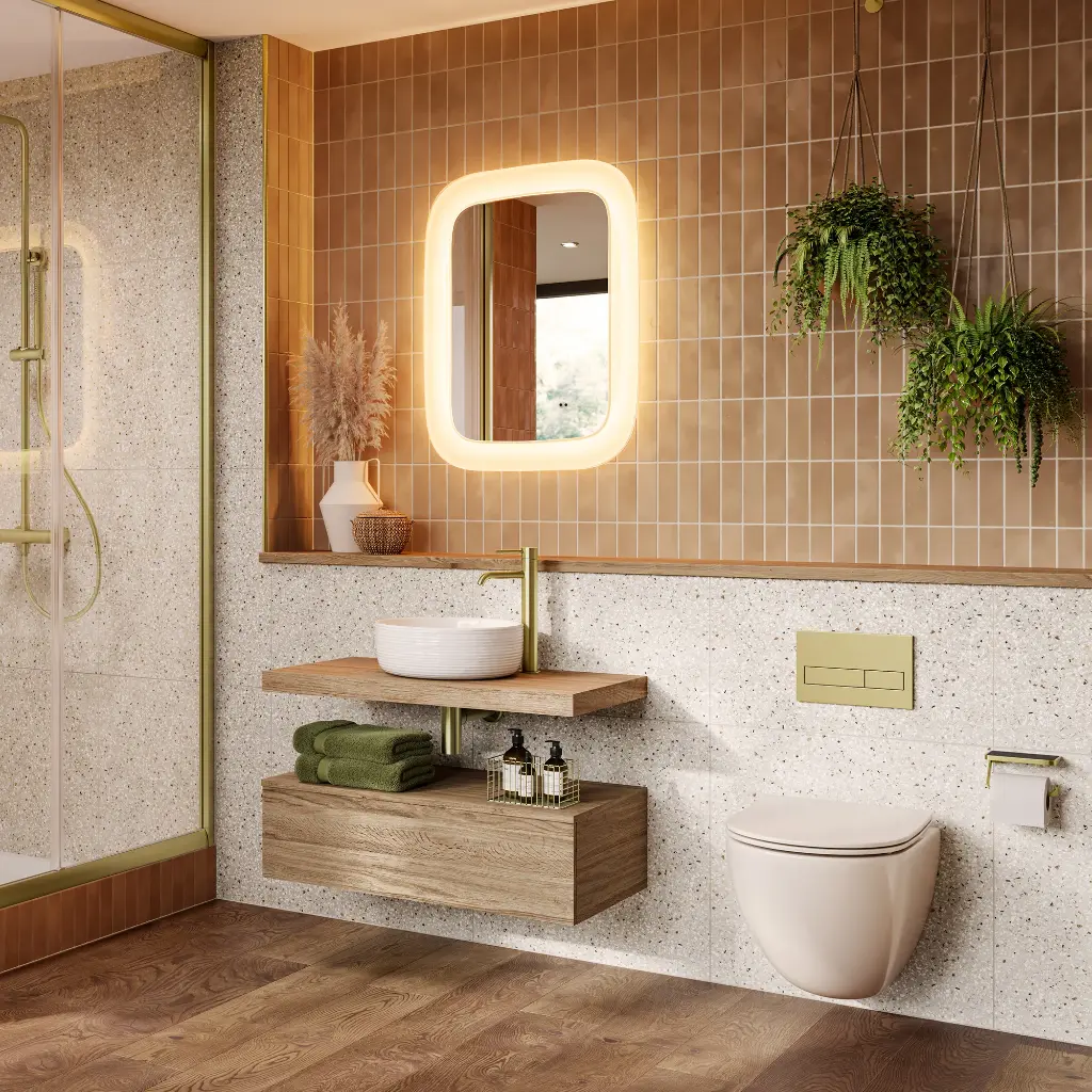 Cassini60 Curve Led Mirror