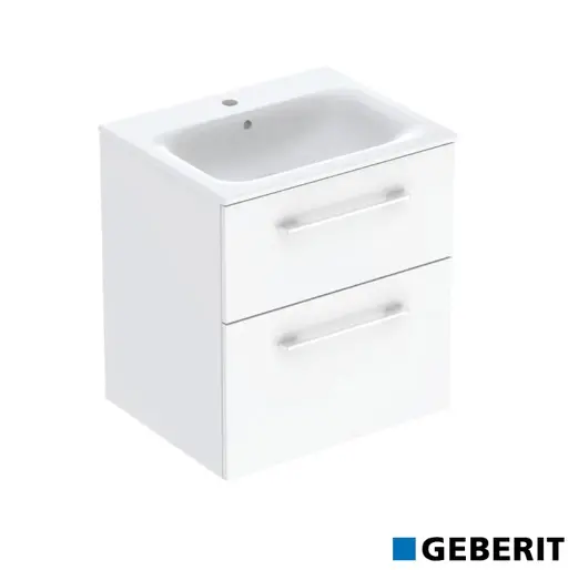 [4760Gb.501236] Selnova 600 Basin+ Unit Drw2 White