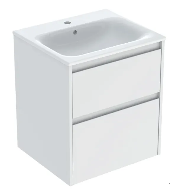 [4760Gb.504138011] Selnova 600 Basin+ Unit Drw2 White Gloss