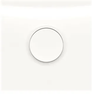 Calima Shower Waste Cover White