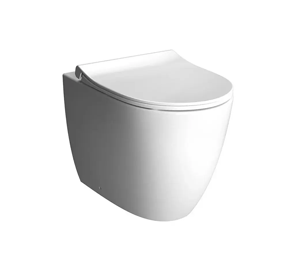 [452Vt.Sn.7985] SentoToilet Back To Wall Rimless
