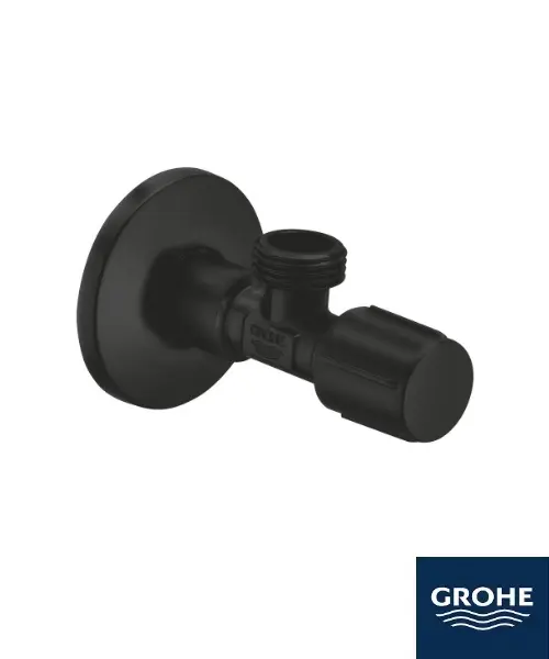 Grohe Douche Stop Valve 1/2" Matt Black