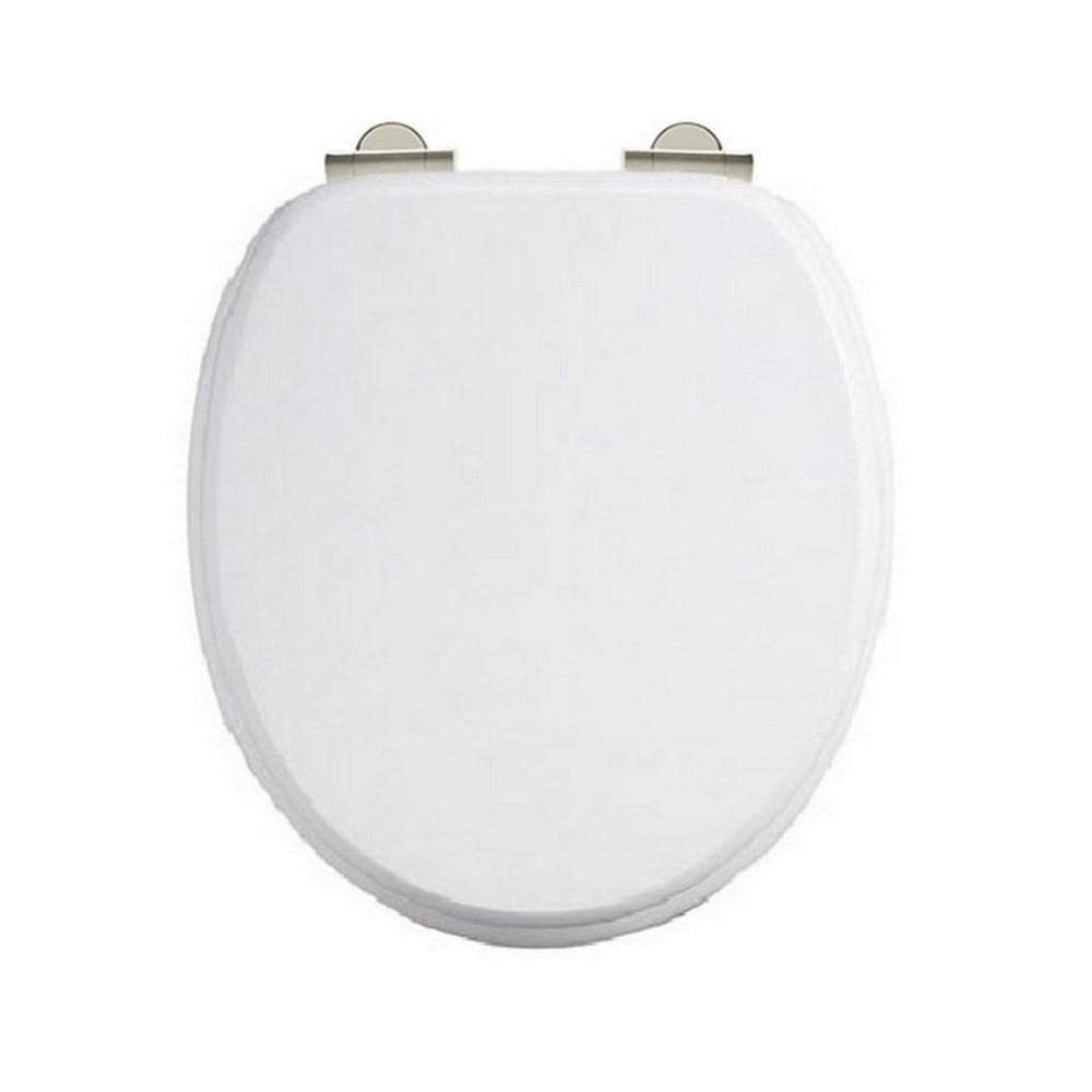 [456Bu.S18] Burlington Toilet Seat Slow Gloss Wh
