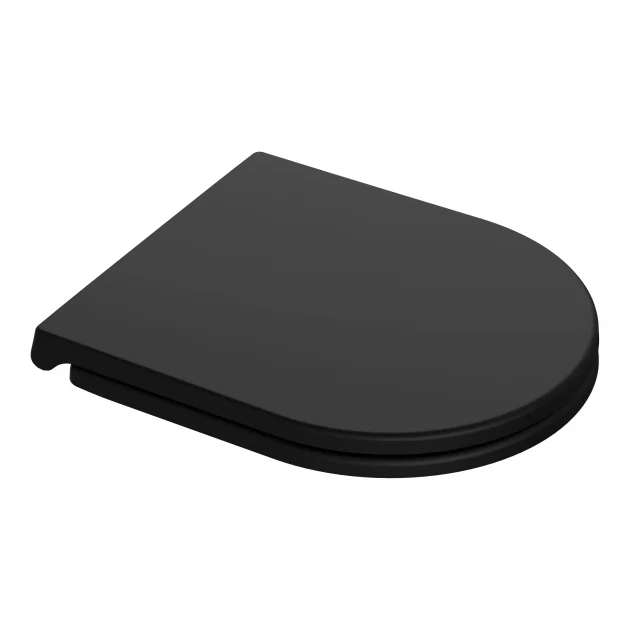 Sfera Seat Slow Close Slim Satin Black