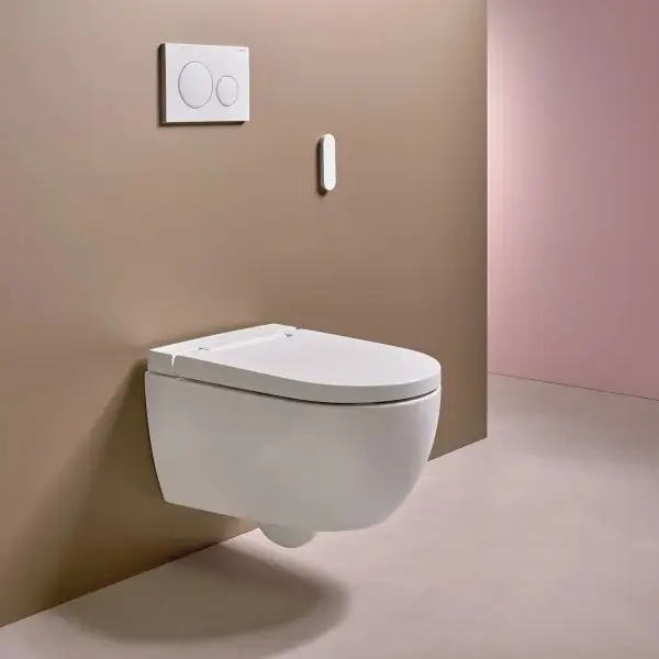[451Gb.Alba.146350011] Alba Wall Hung Rimless AquaClean