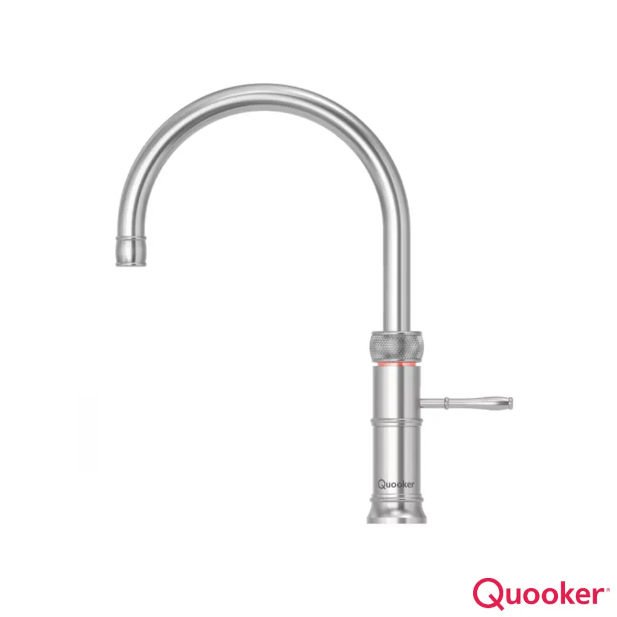 [34Q3CFR.SS] Quooker Classic Fusion *3in1* Round S/Steel - Tap + PRO3-EQ B tank