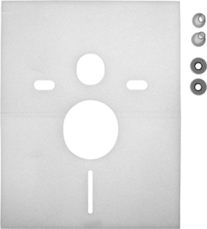[451Du.005090.MPRSO] Anti Noise Wall-Wc Gasket
