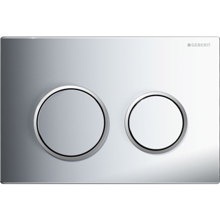 Omega 20 Dual flush plate Cp/Matt