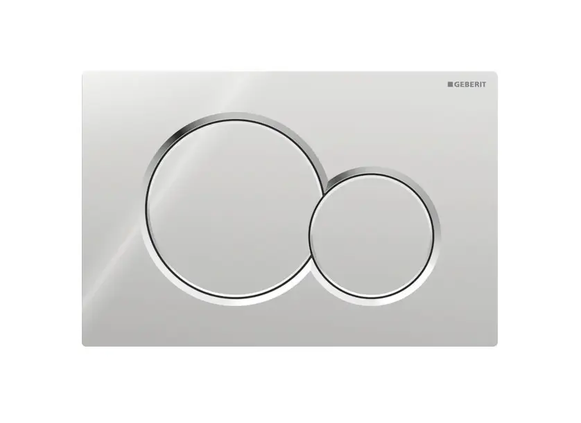 Sigma01 round flush plate chrome