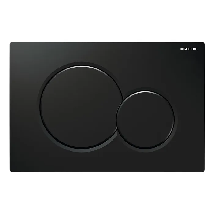 Sigma01 round flush plate Black